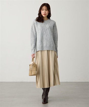 Petit Honfleur ダイヤニットプルオーバー_subthumb_12