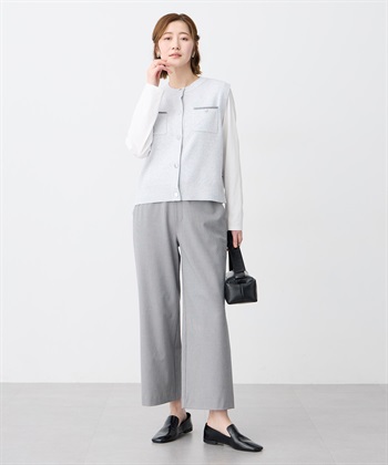 Petit Honfleur 胸ポケットニットベスト【ウォッシャブル】_subthumb_15