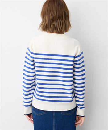 Petit Honfleur ミラノリブボーダーニットプルオーバー【ウォッシャブル】_subthumb_4