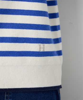 Petit Honfleur ミラノリブボーダーニットプルオーバー【ウォッシャブル】_subthumb_23