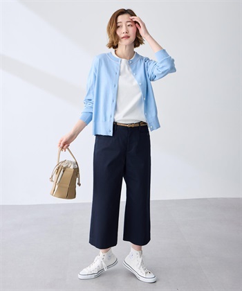 Petit Honfleur ファンクションクルーネックカーディガン【接触冷感・UVカット・ウォッシャブル】_subthumb_6