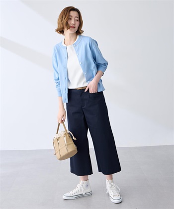 Petit Honfleur ファンクションクルーネックカーディガン【接触冷感・UVカット・ウォッシャブル】_subthumb_7