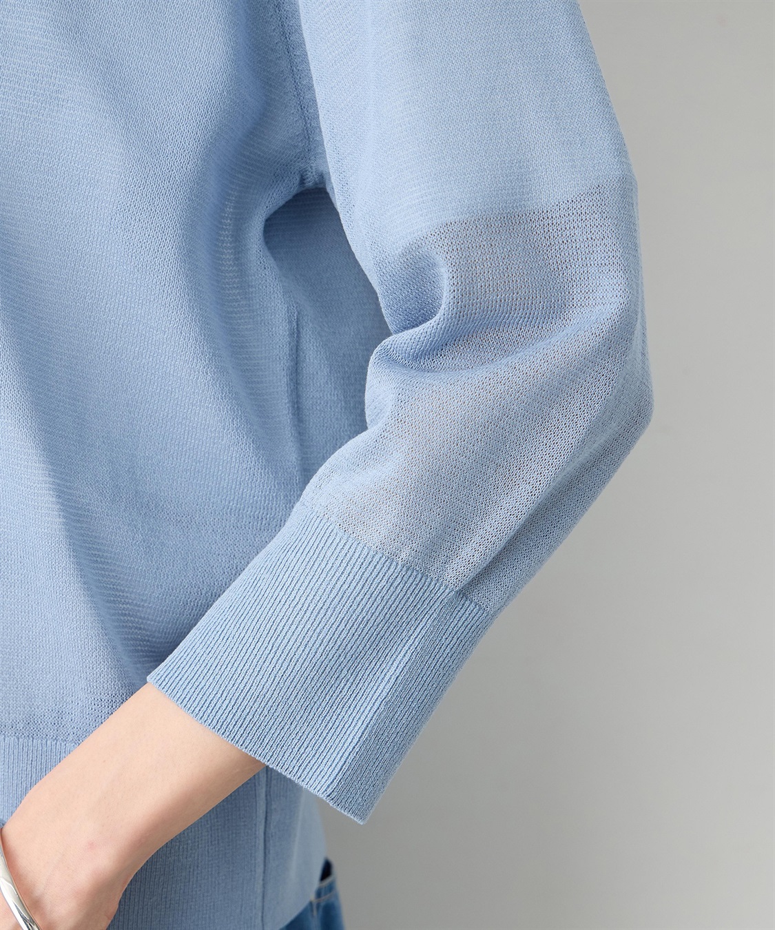 Petit Honfleur ノーカラーCD【楽ちんニット】_sub_20