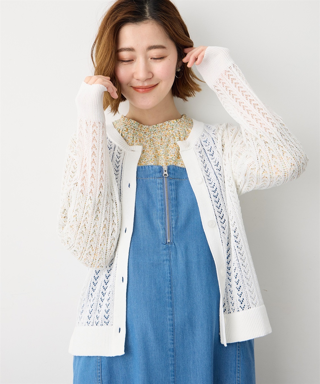 Petit Honfleur 透かし編みCD【ウォッシャブル】_sub_6