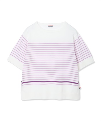 Petit Honfleur ハーフスリーブニットボーダープルオーバー【UVカット・接触冷感】_subthumb_14