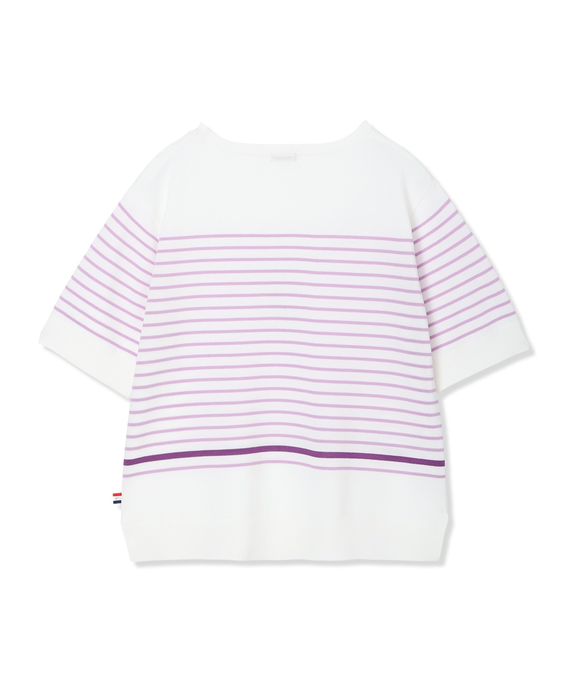 Petit Honfleur ハーフスリーブニットボーダープルオーバー【UVカット・接触冷感】_sub_15