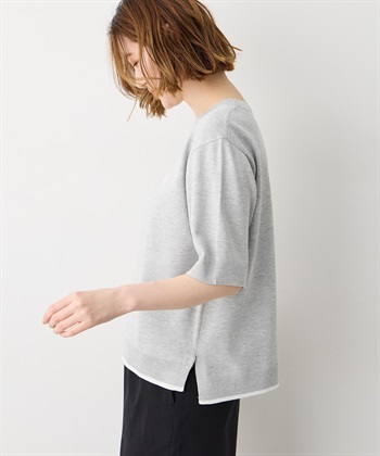 Petit Honfleur ロゴニットプルオーバー【UVカット・接触冷感】_subthumb_1