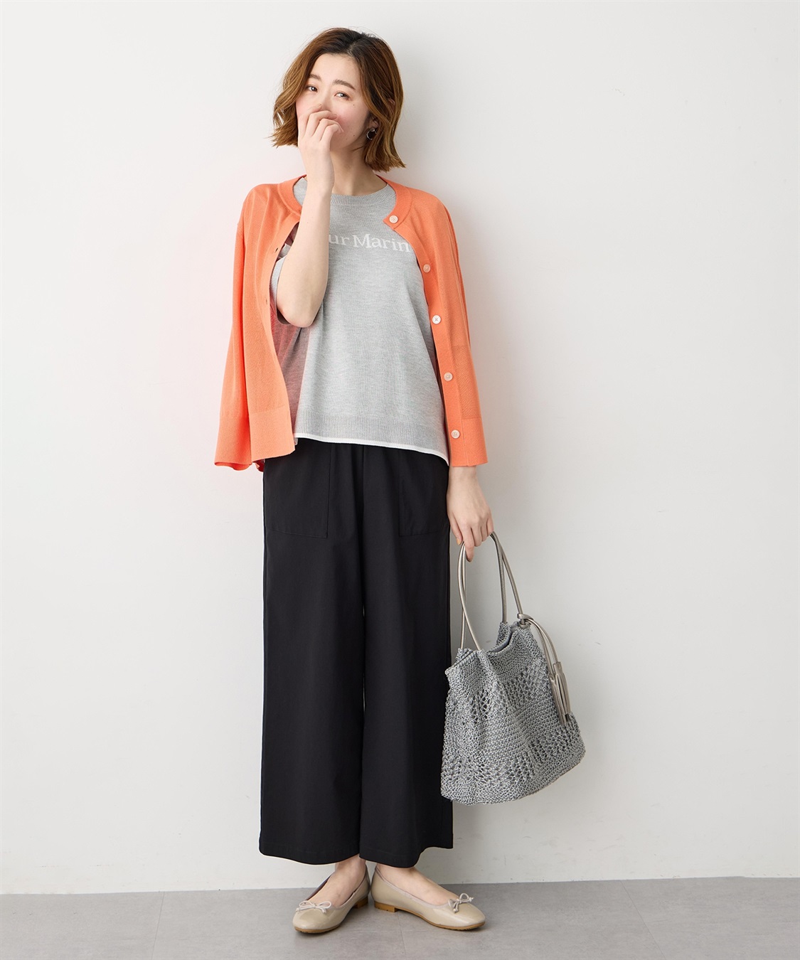 Petit Honfleur ロゴニットプルオーバー【UVカット・接触冷感】_sub_8