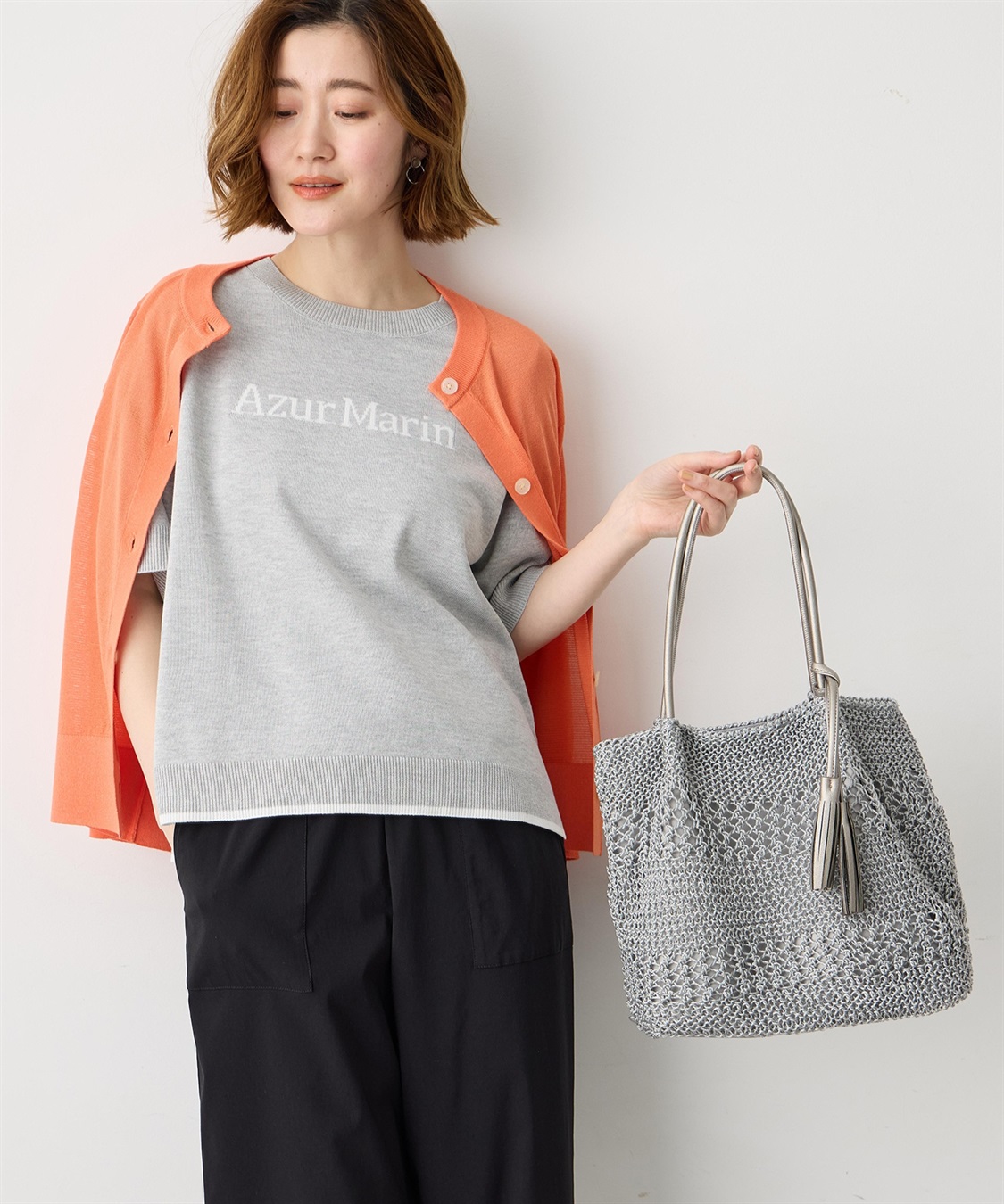 Petit Honfleur ロゴニットプルオーバー【UVカット・接触冷感】_sub_9