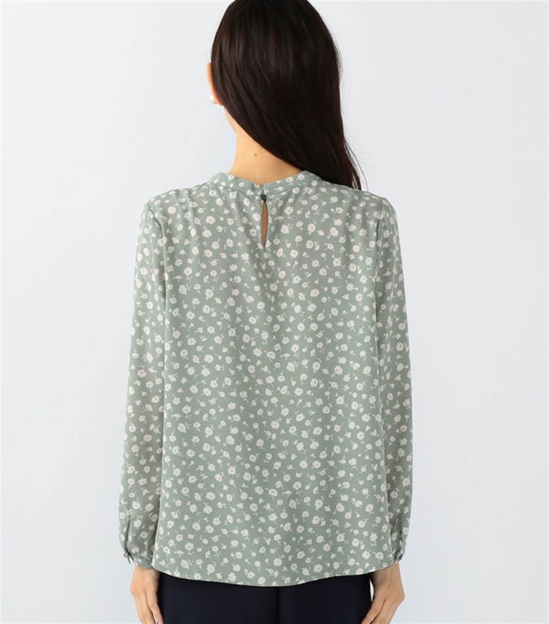 Petit Honfleur プリントブラウス_sub_1