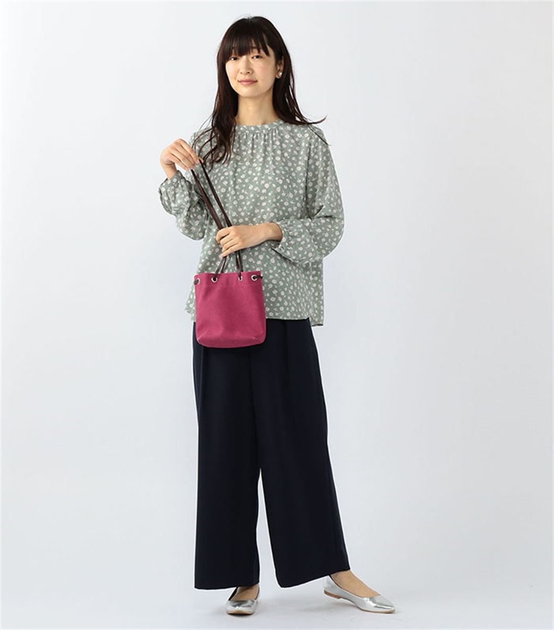 Petit Honfleur プリントブラウス_sub_8