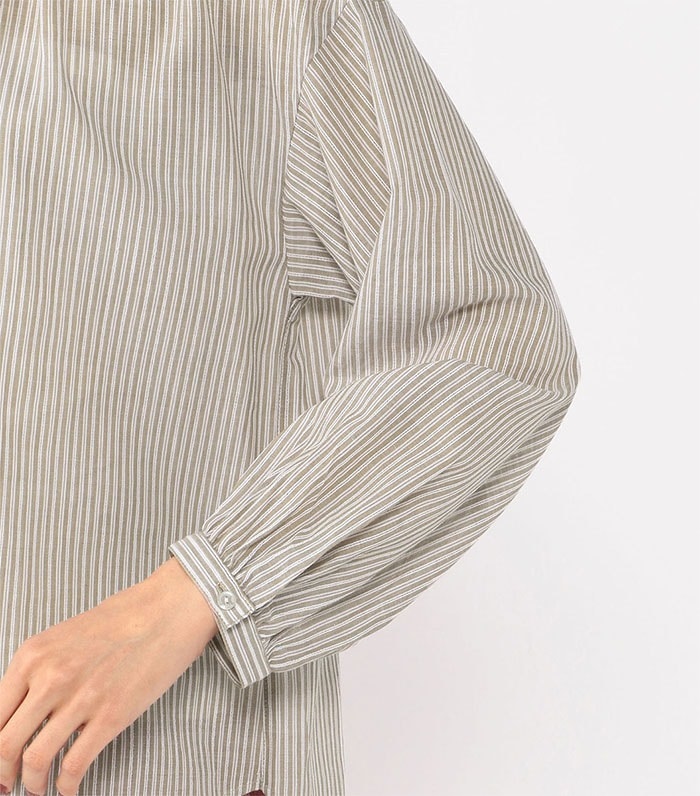 Petit Honfleur コットンジャガードブラウス_sub_1