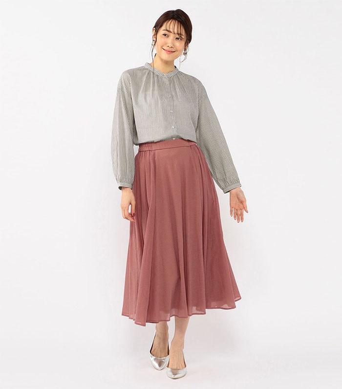 Petit Honfleur コットンジャガードブラウス_sub_4