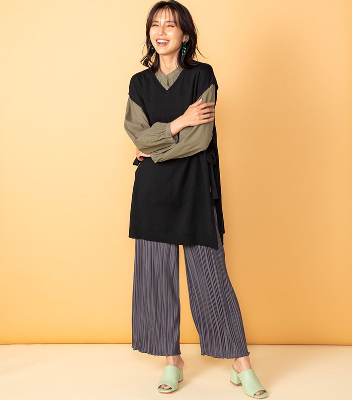 Petit Honfleur コットンジャガードブラウス_sub_7