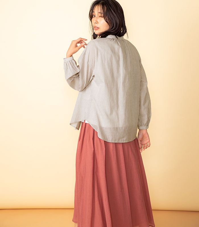 Petit Honfleur コットンジャガードブラウス_sub_8