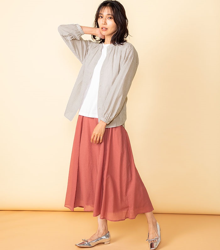 Petit Honfleur コットンジャガードブラウス_sub_9