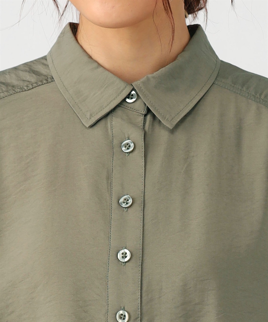 Petit Honfleur オーバーサイズスキッパーブラウス_sub_3