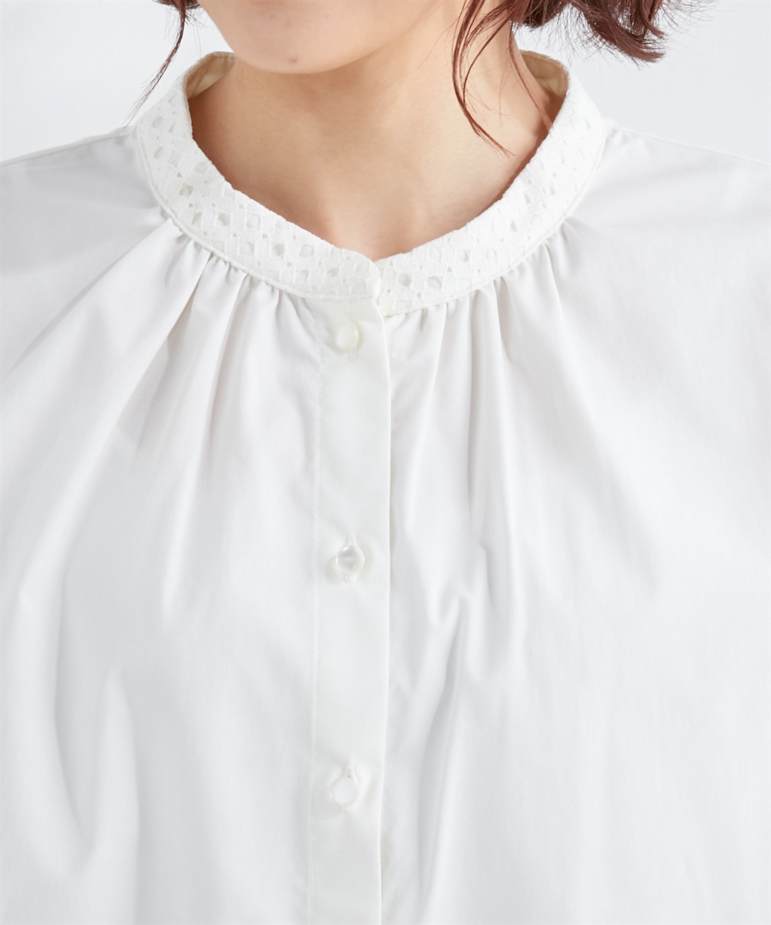 Petit Honfleur レースアクセントブラウス_sub_3