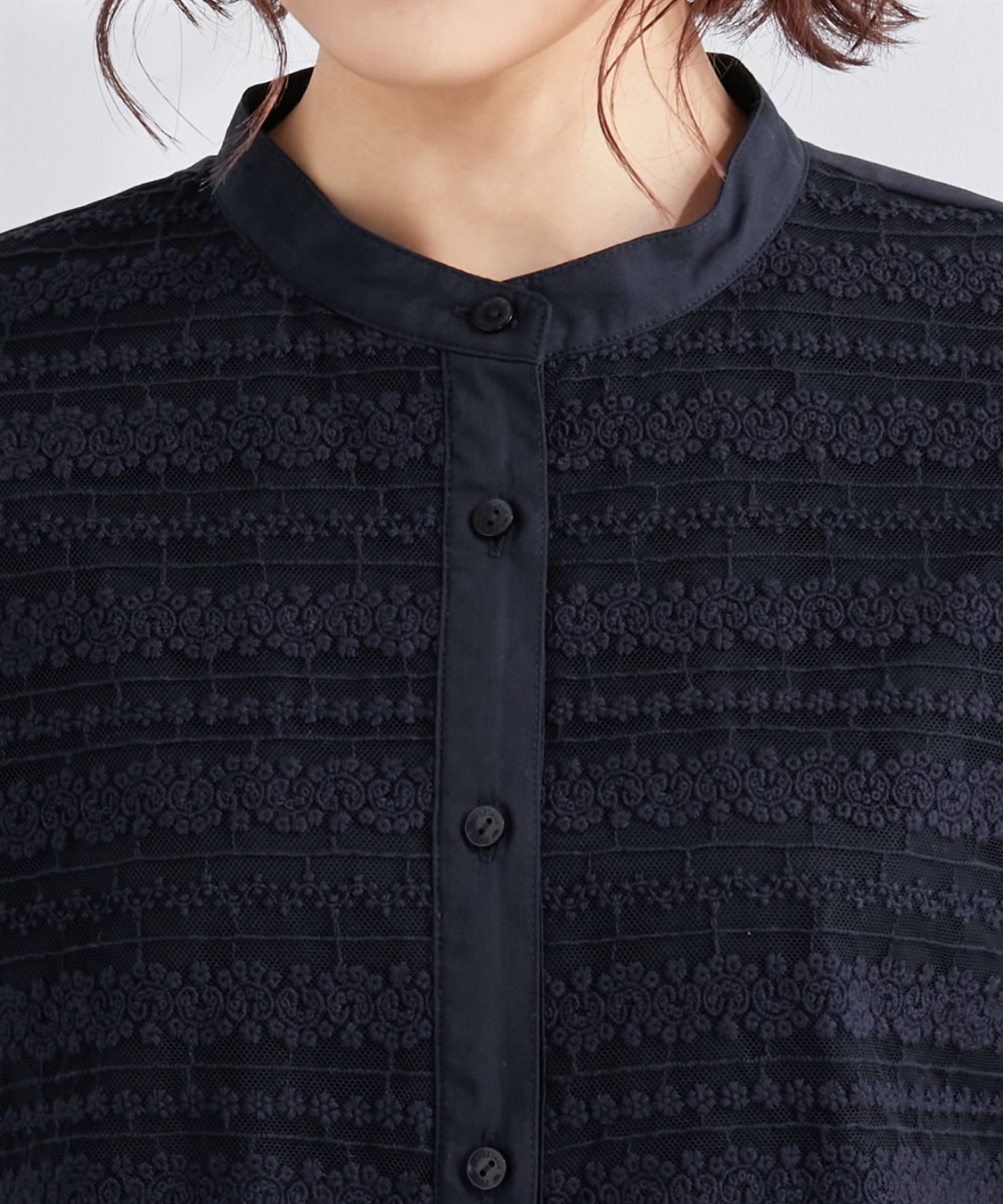 Petit Honfleur レースフロントブラウス_sub_4