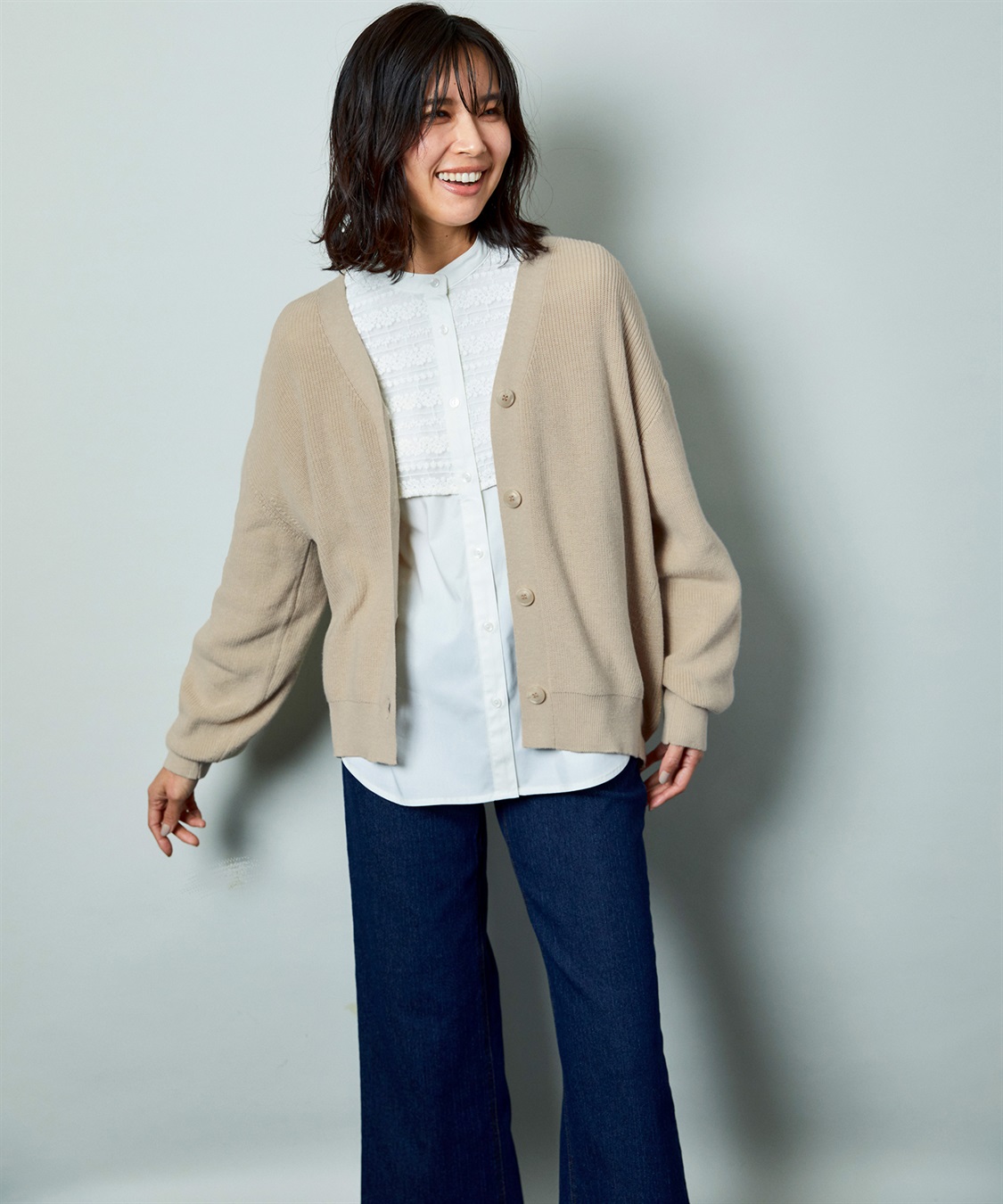 Petit Honfleur レースフロントブラウス_sub_10