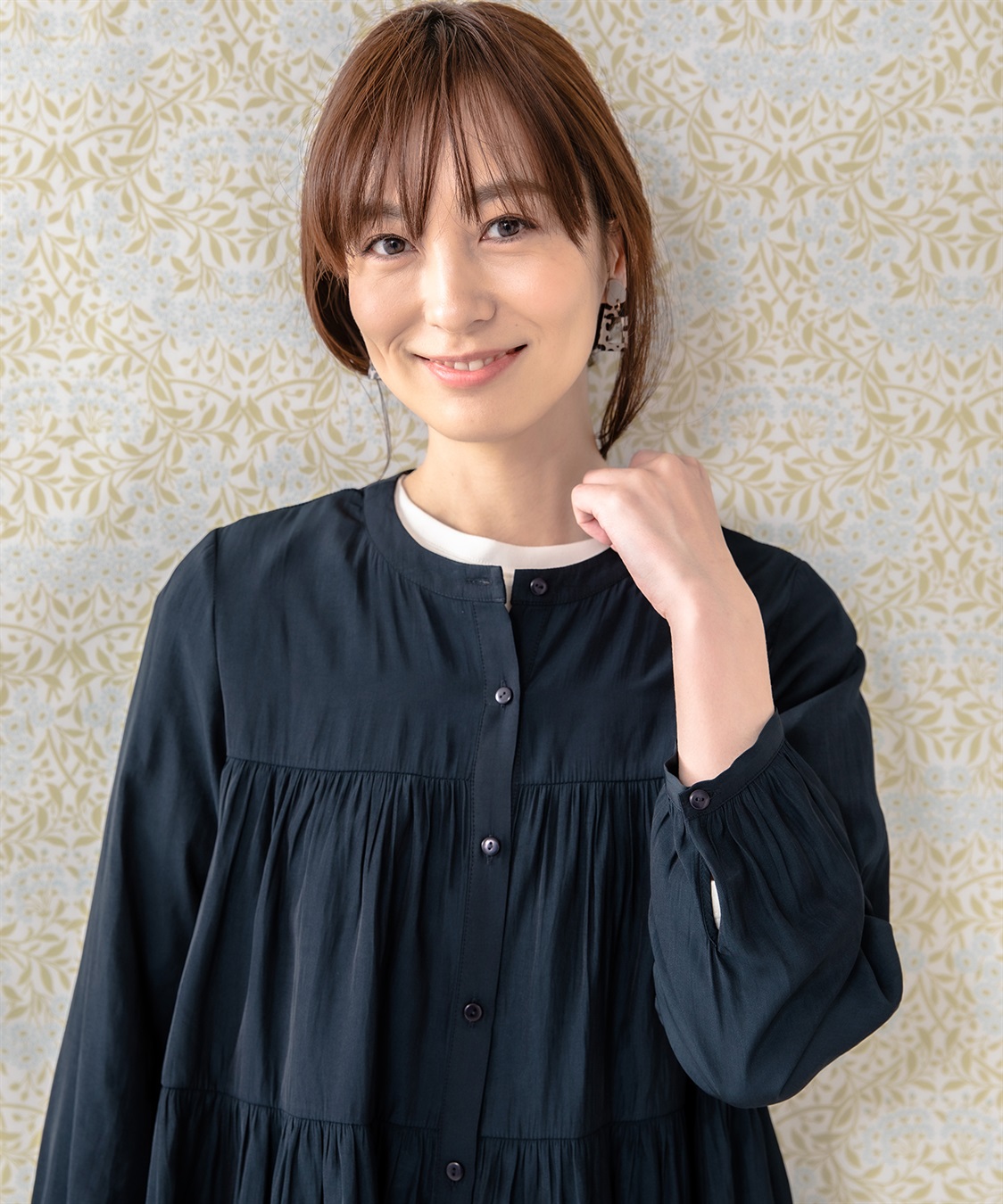 Petit Honfleur ティアードブラウス_sub_18