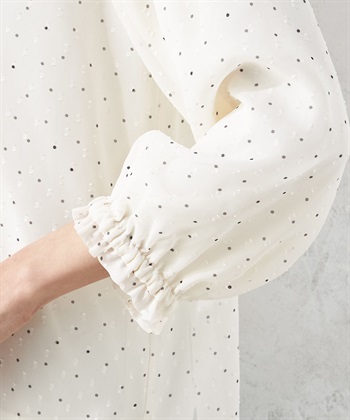 Petit Honfleur シフォンドットプリントブラウス_subthumb_6