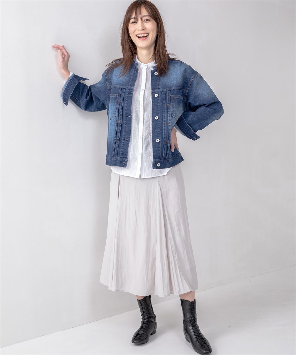 Petit Honfleur ジャガードレースシャツ_sub_16