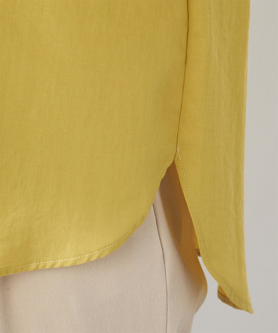 Petit Honfleur バンドカラーブラウス_sub_5