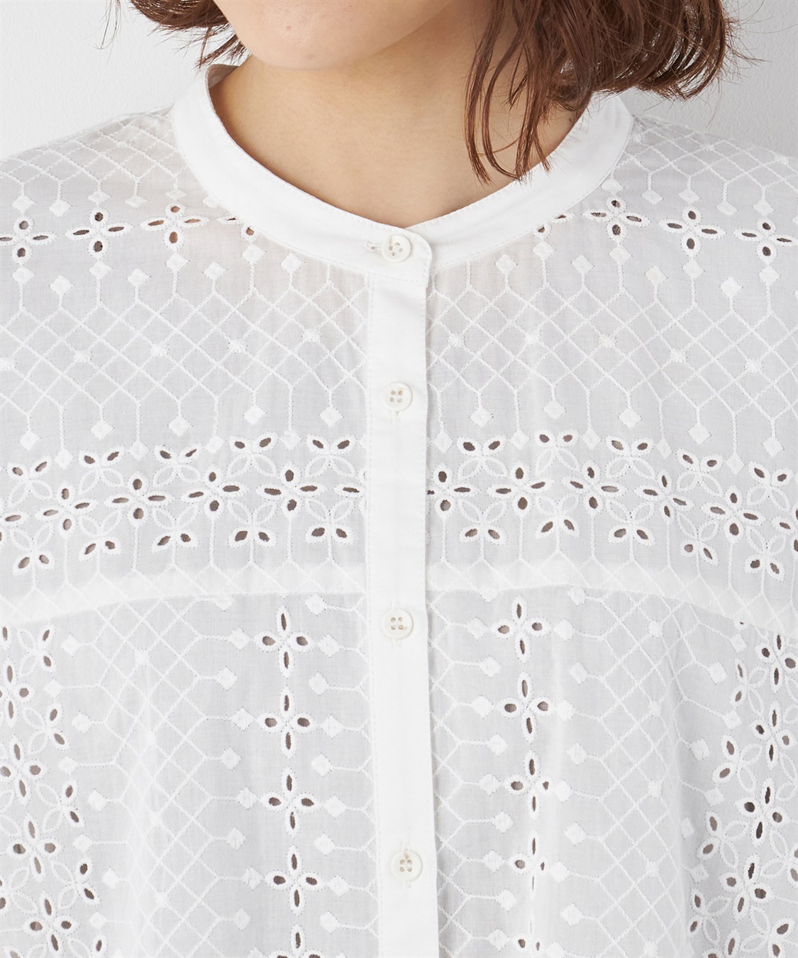 Petit Honfleur 刺しゅうレースブラウス_sub_3