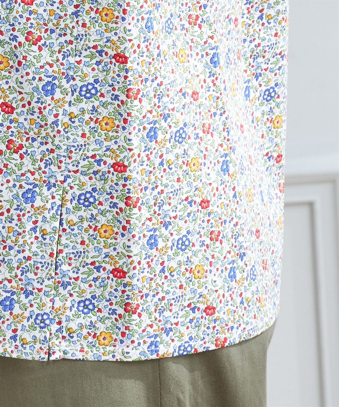 Petit Honfleur リバティギャザーブラウス_sub_6