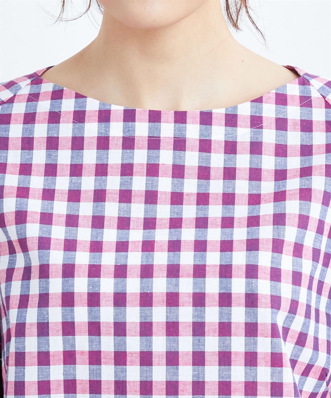 Petit Honfleur フレンチリネンAラインプルオーバー_sub_3