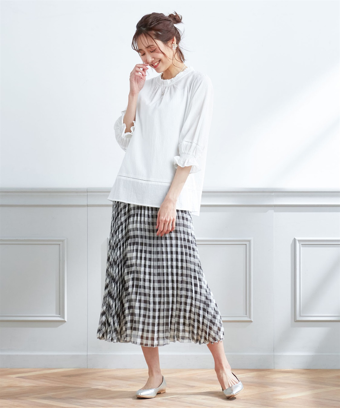 Petit Honfleur フリル襟ブラウス_sub_9