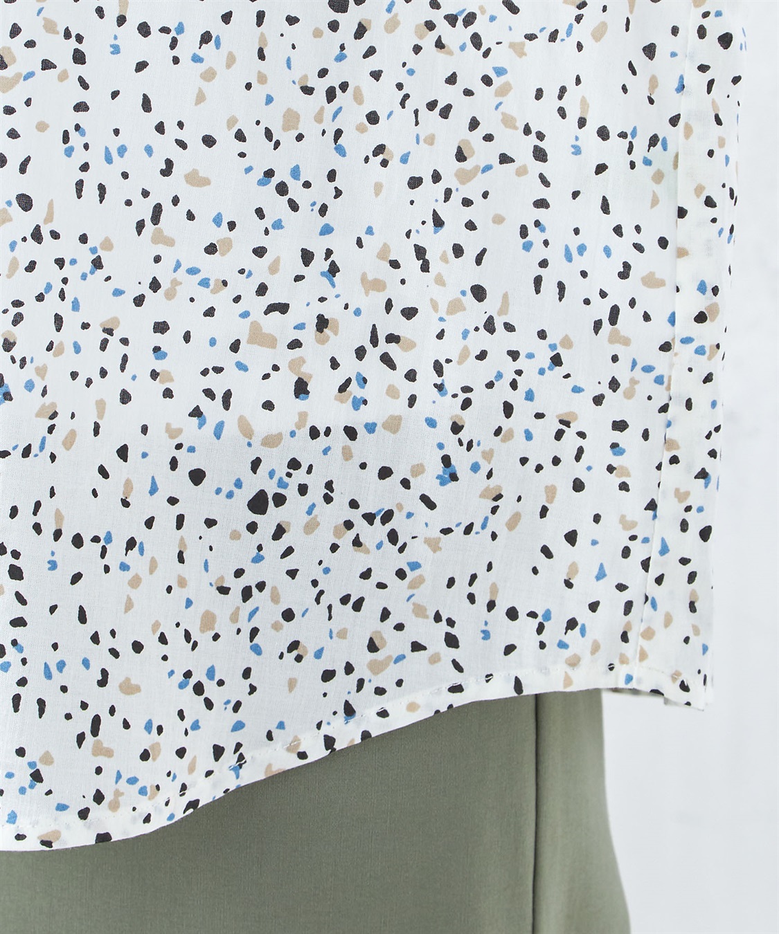 Petit Honfleur ドットプリントブラウス_sub_6