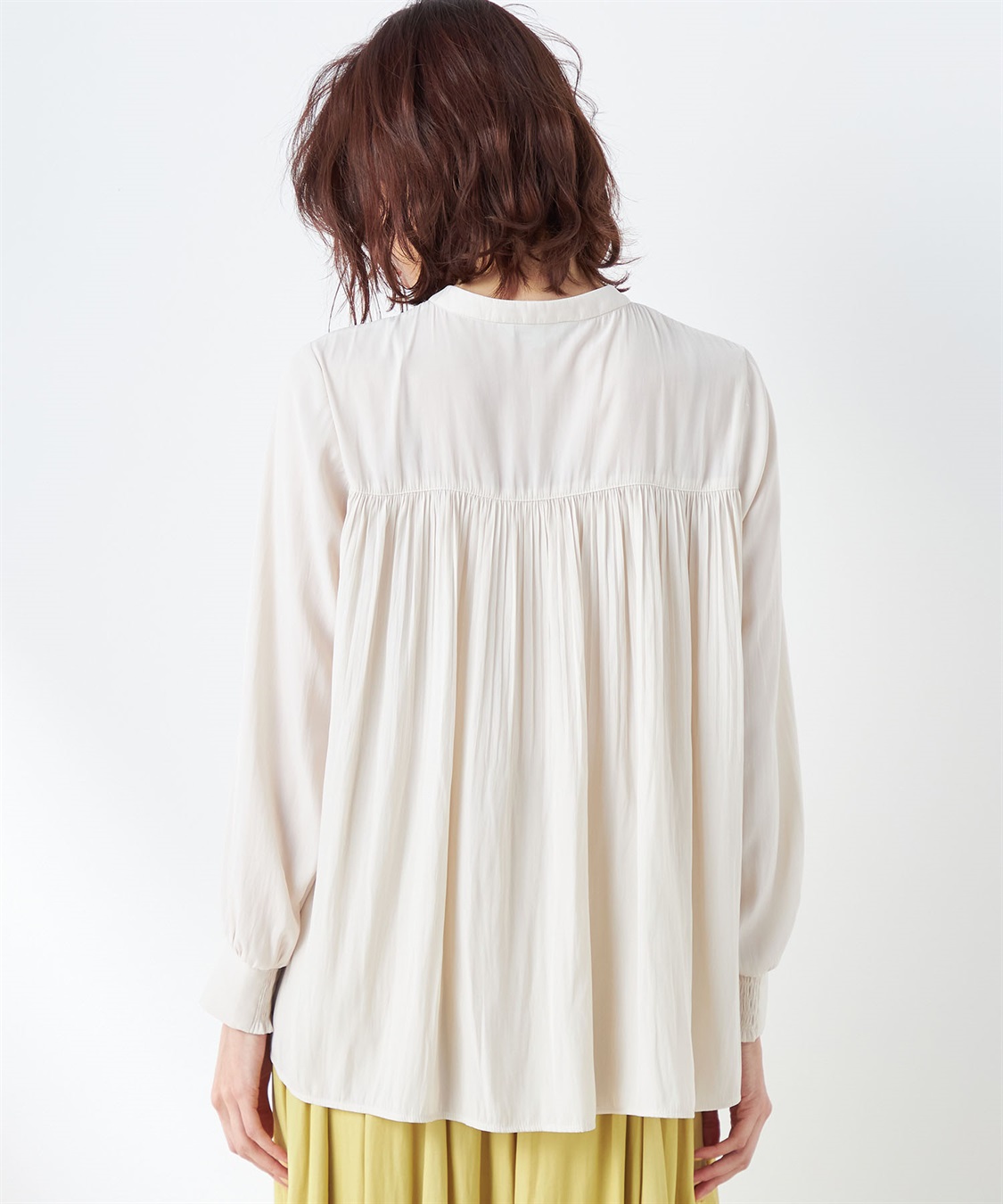 Petit Honfleur プリーツブラウス_sub_3