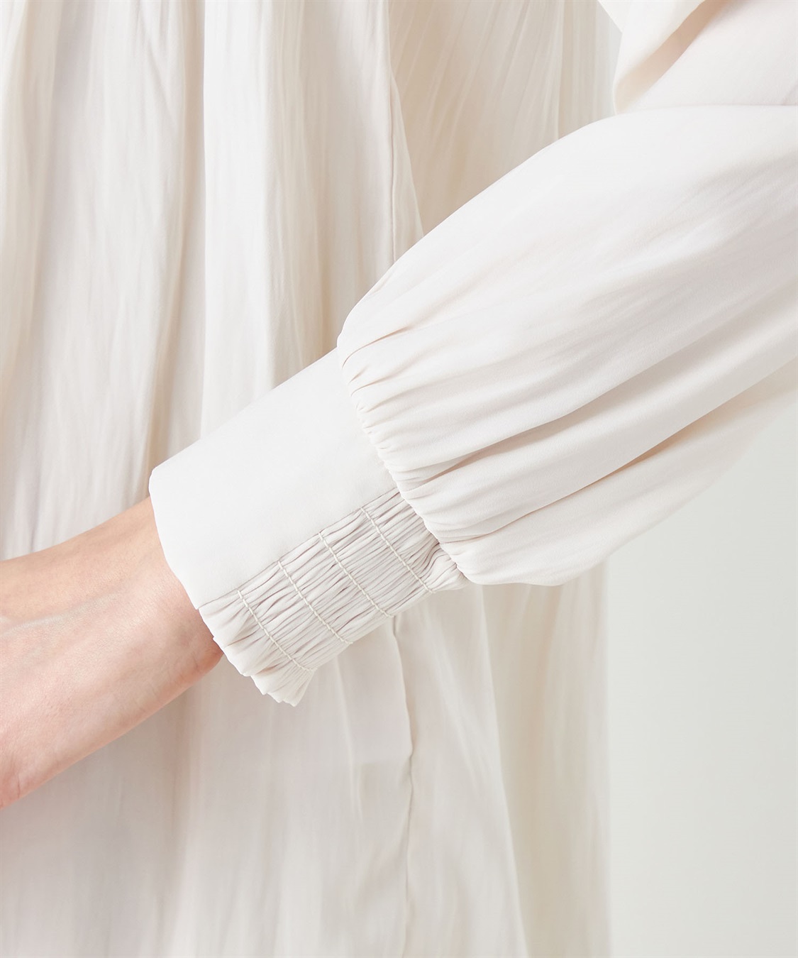 Petit Honfleur プリーツブラウス_sub_5