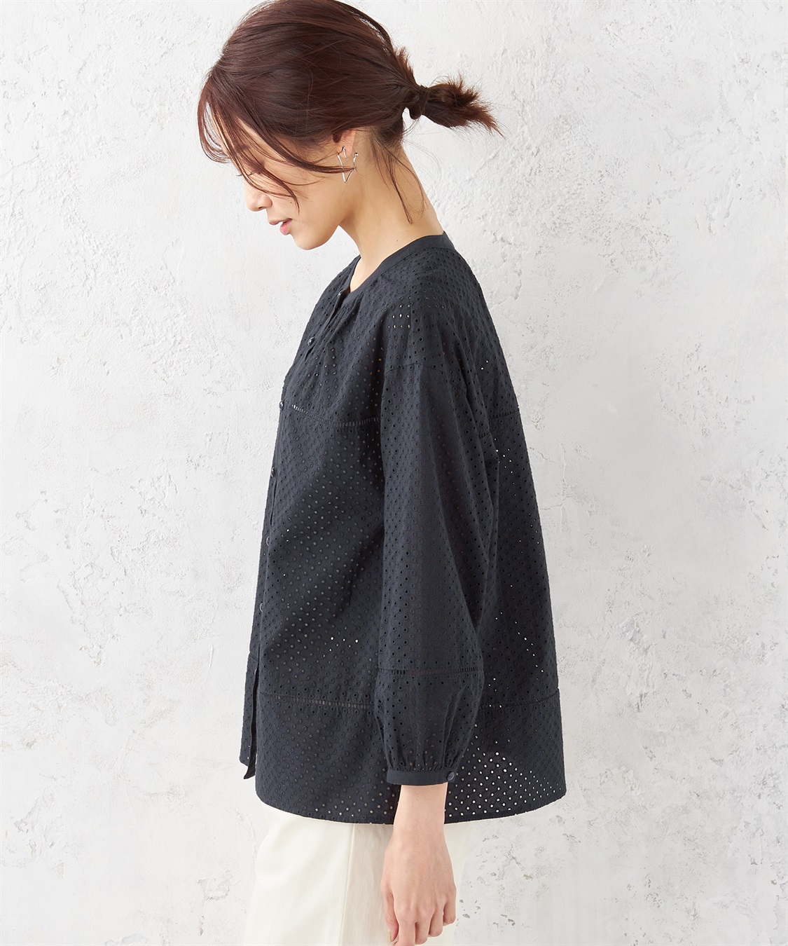 Petit Honfleur 刺繍ブラウス_sub_1