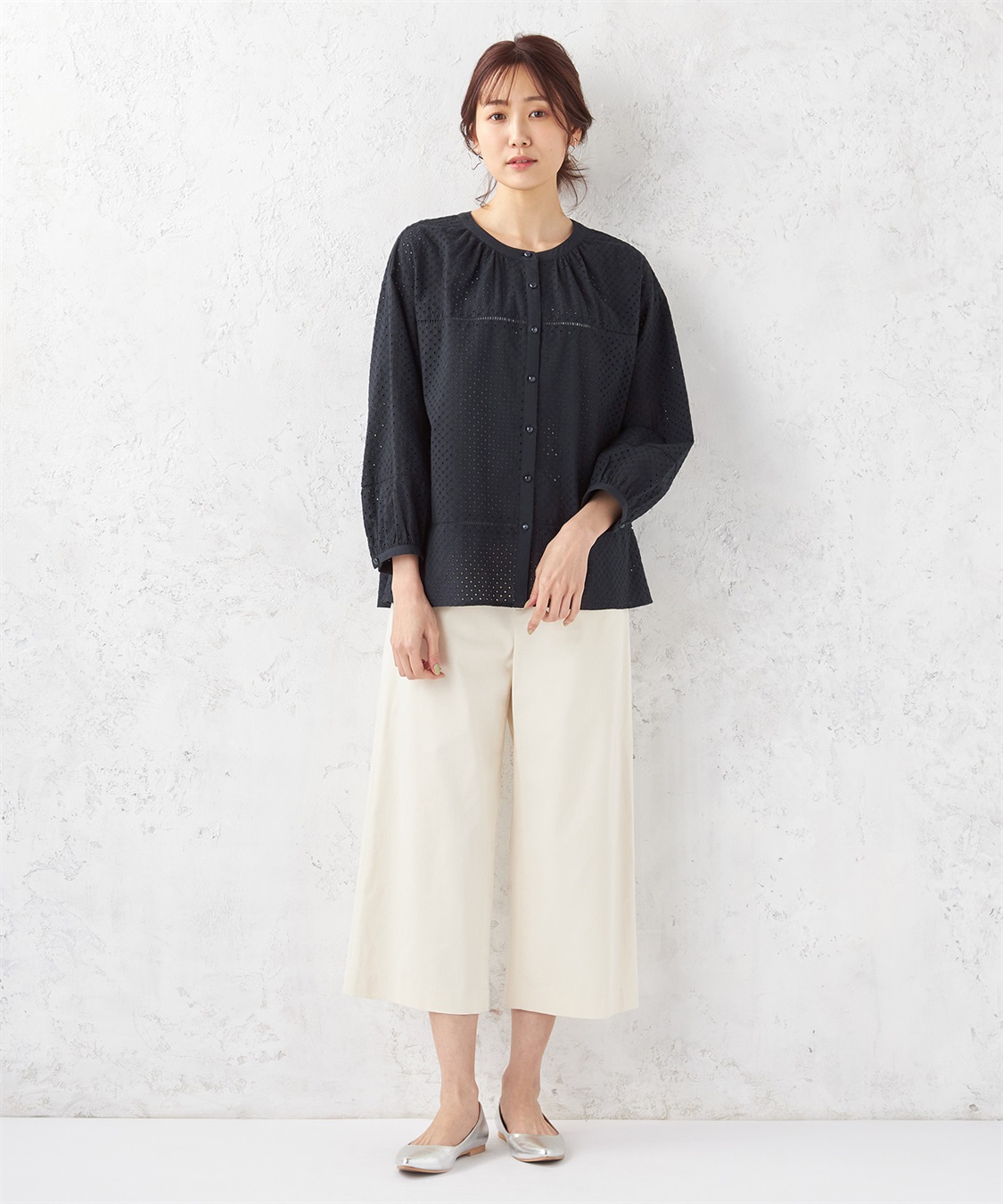 Petit Honfleur 刺繍ブラウス_sub_7