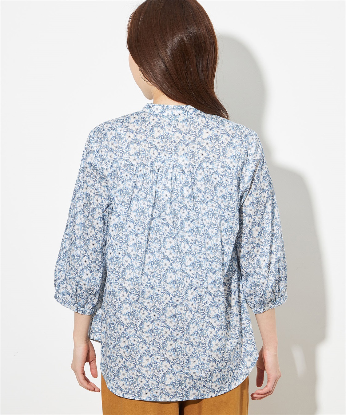 Petit Honfleur リバティプリントブラウス_sub_3