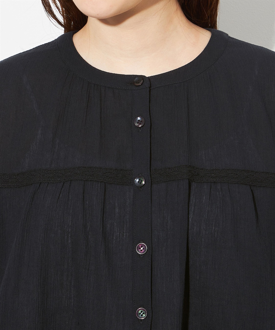 Petit Honfleur ティアードブラウス_sub_3