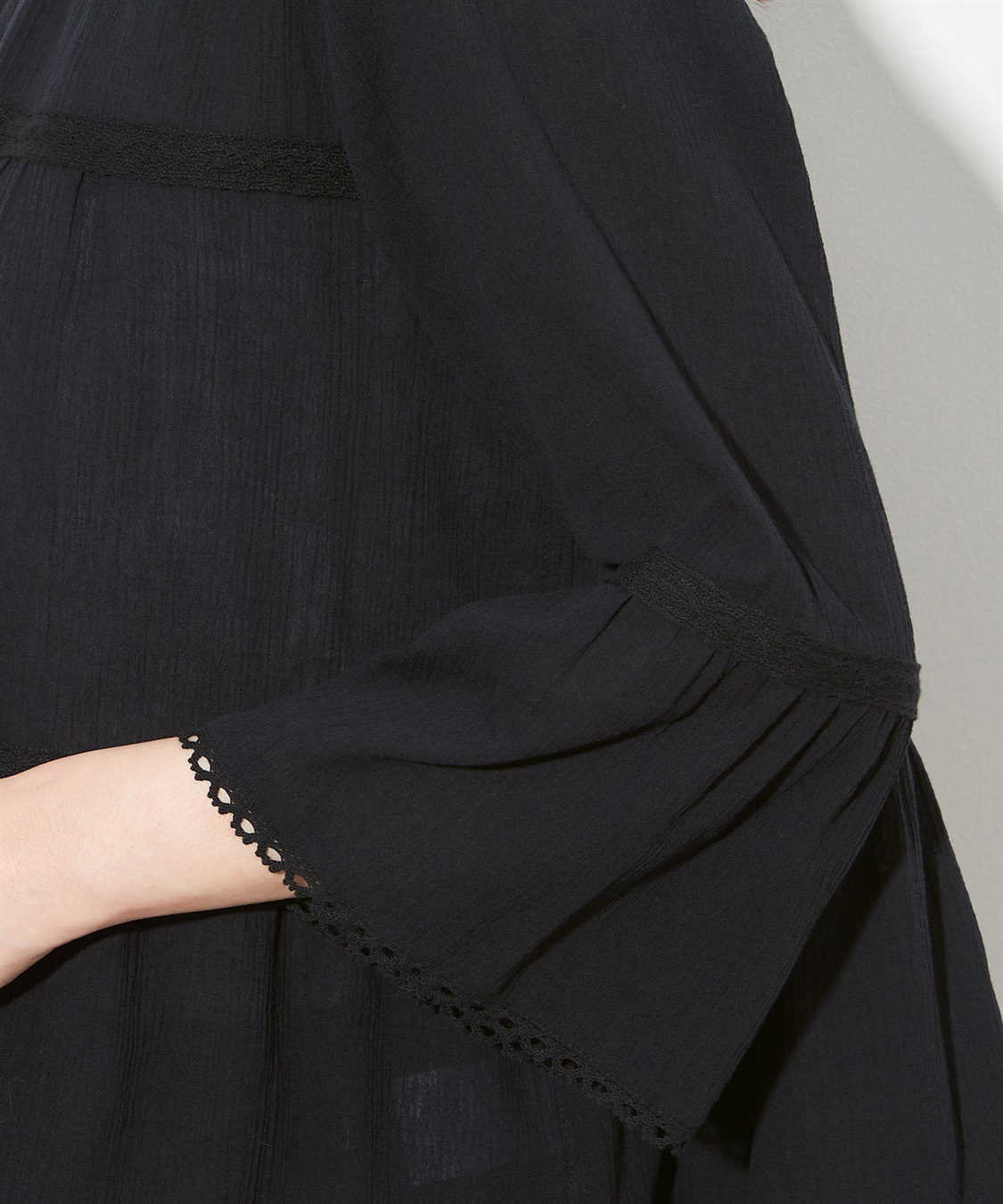 Petit Honfleur ティアードブラウス_sub_4