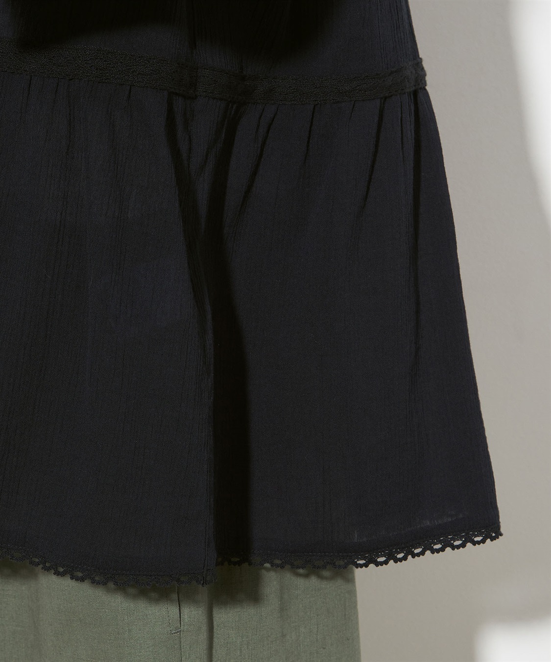 Petit Honfleur ティアードブラウス_sub_5