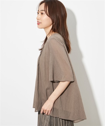 Petit Honfleur タックデザインシアーブラウス_subthumb_1