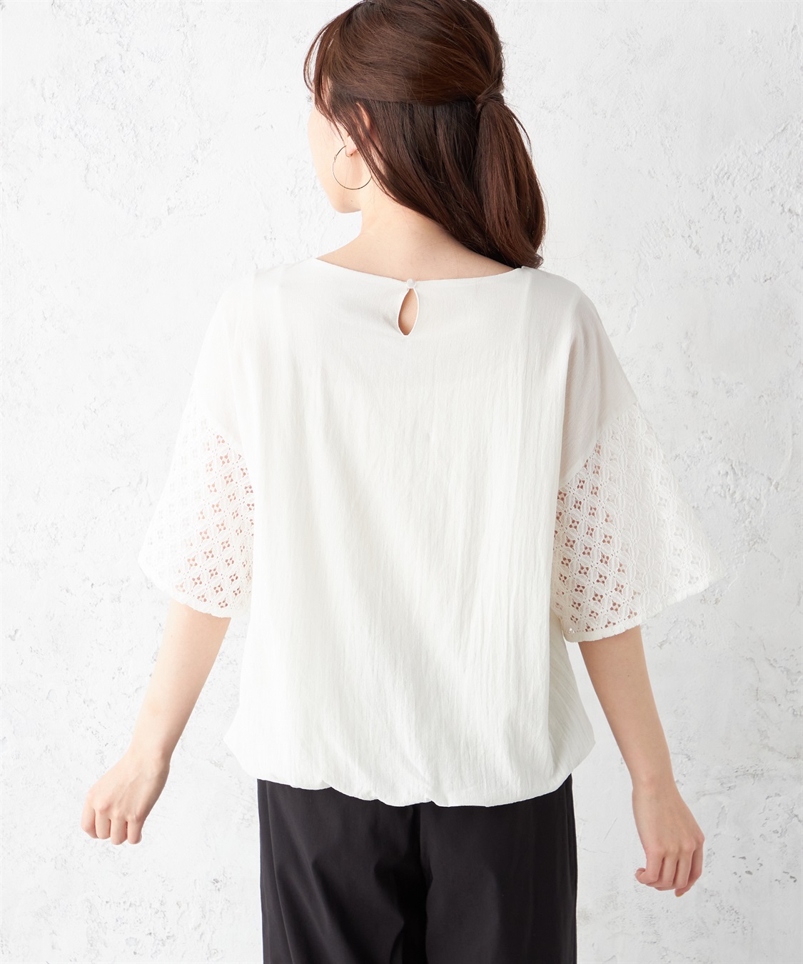 Petit Honfleur バルーンブラウス_sub_2