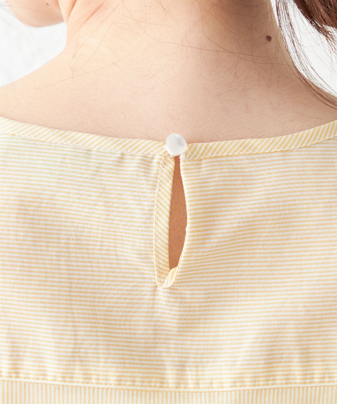 Petit Honfleur ストライプはしごレースブラウス_sub_4