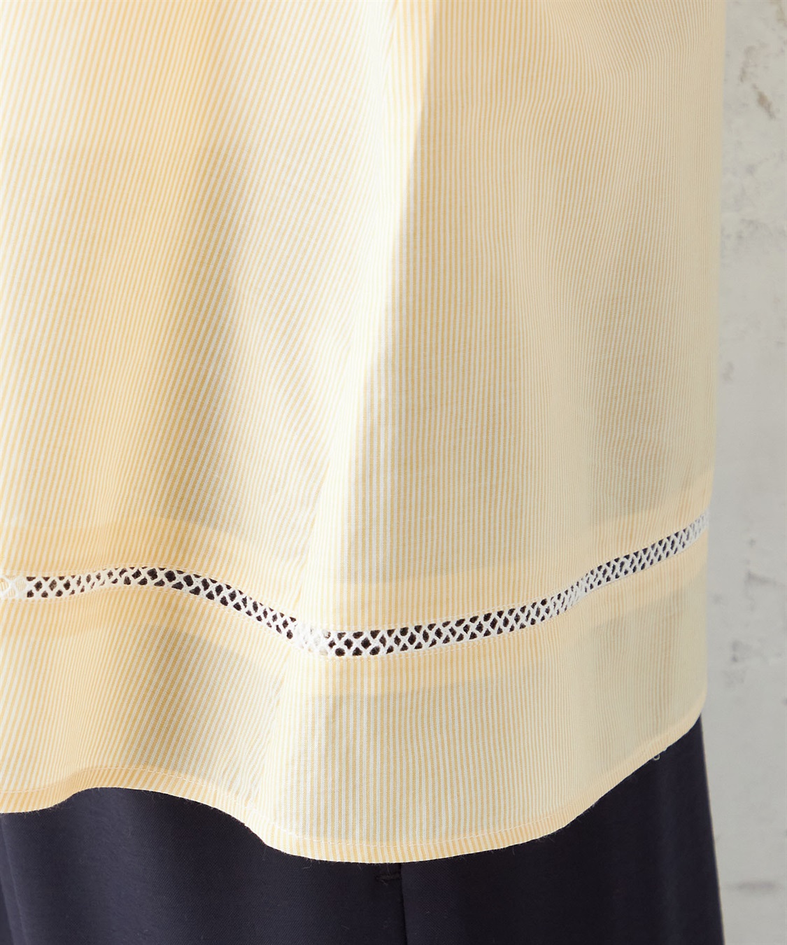 Petit Honfleur ストライプはしごレースブラウス_sub_6