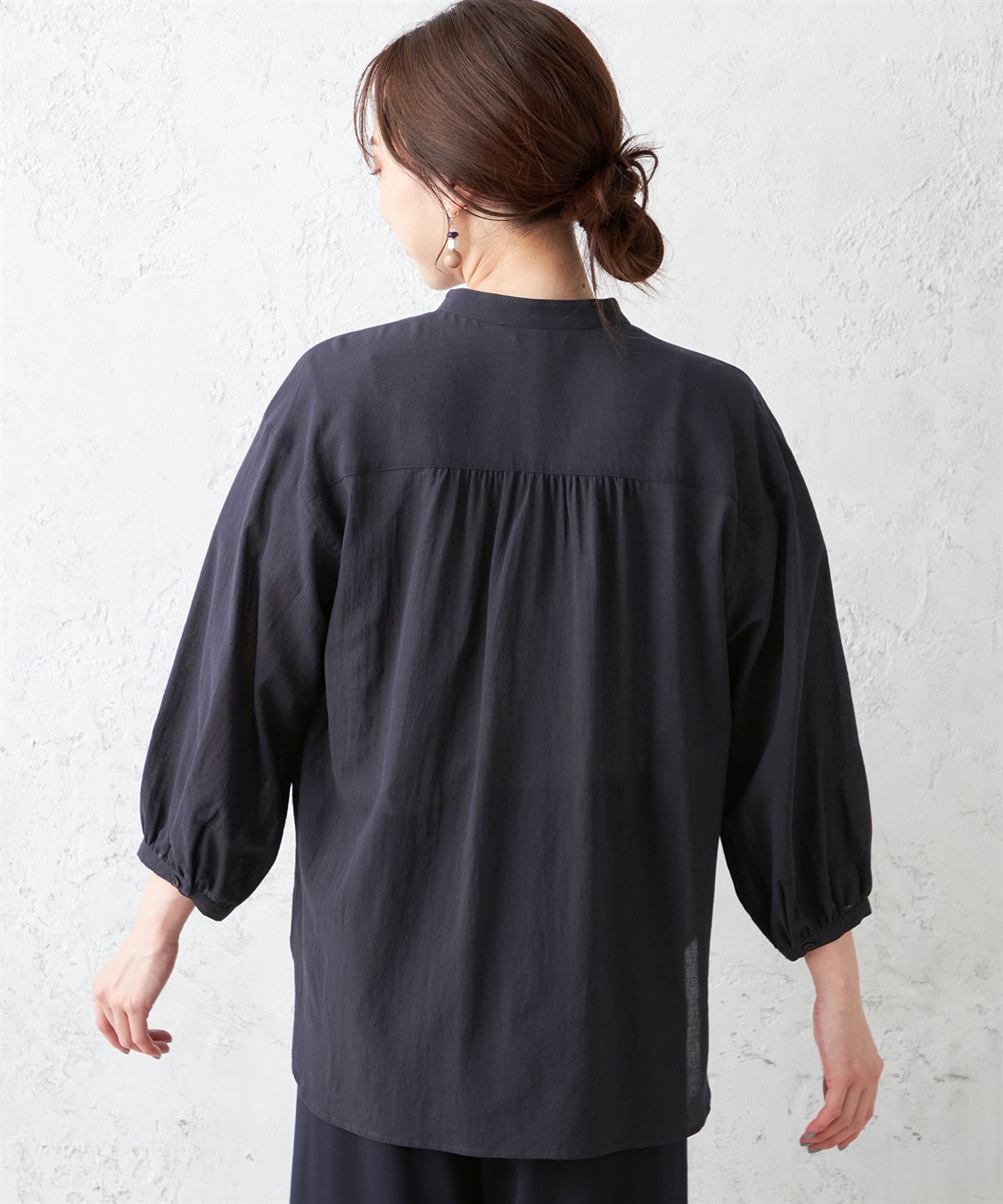 Petit Honfleur シアーブラウス_sub_2