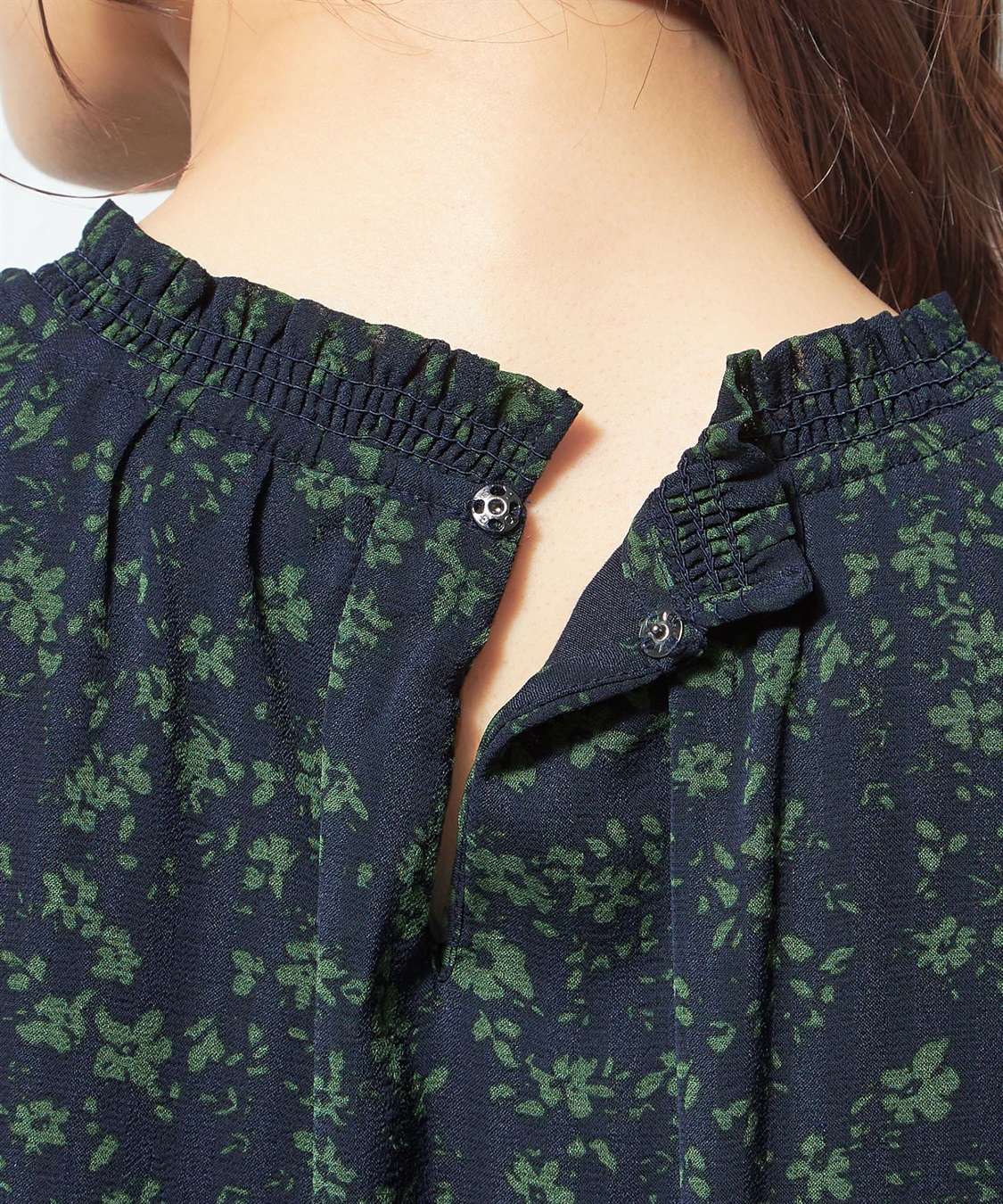 Petit Honfleur ジャガードストライプブラウス_sub_4