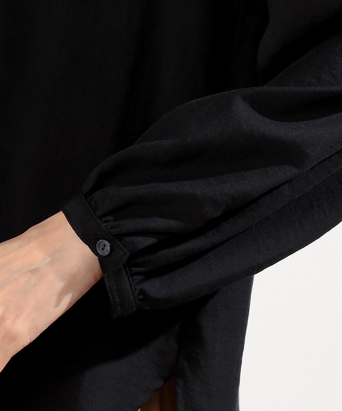 Petit Honfleur スパンボイルバンドカラーシャツ_sub_5