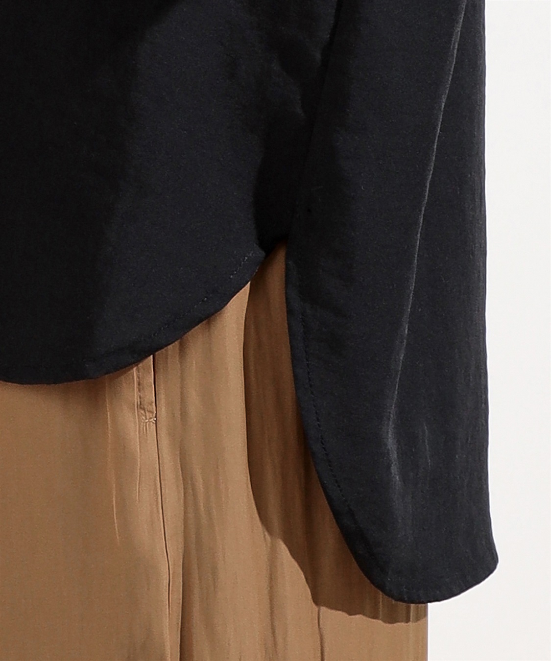 Petit Honfleur スパンボイルバンドカラーシャツ_sub_6