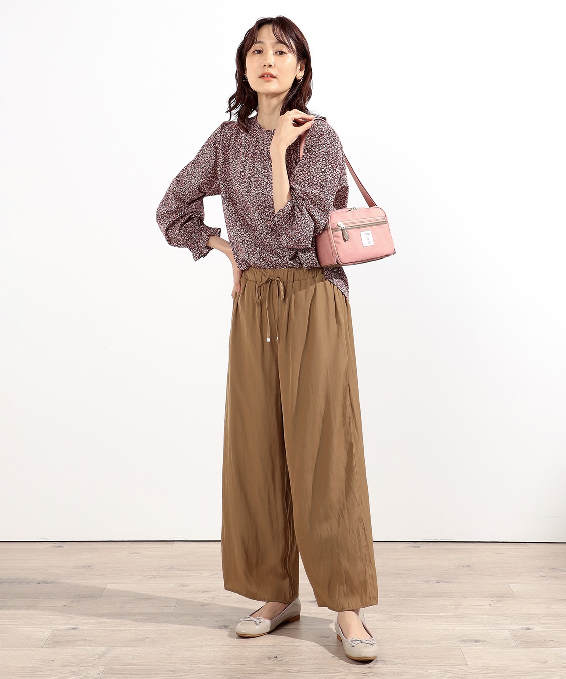 Petit Honfleur プリントブラウス_sub_8